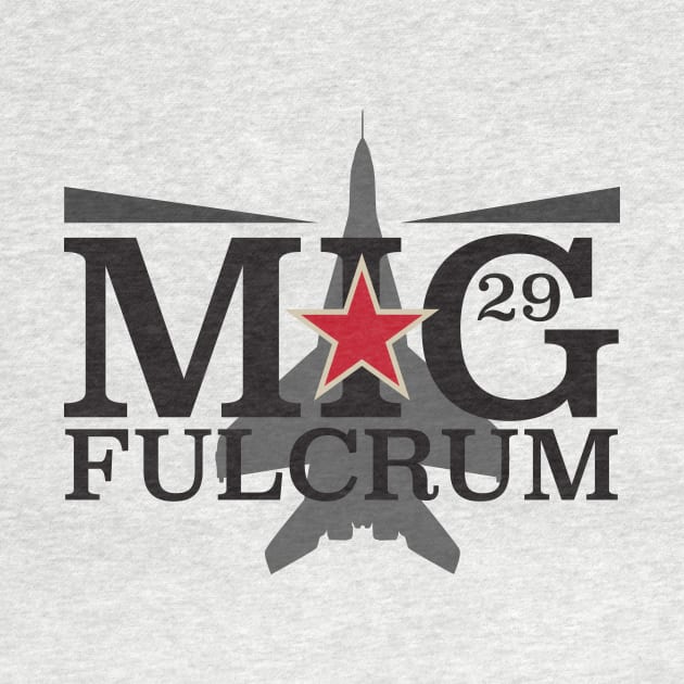 Mig-29 Fulcrum by Tailgunnerstudios